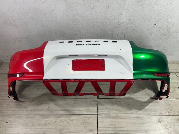 Porsche 911 991 achterbumper met aero kit, Auto-onderdelen, Carrosserie, Gebruikt, Verzenden