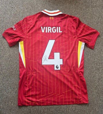 Liverpool - Premier League - Virgil Van Dijk - Voetbalshirt
