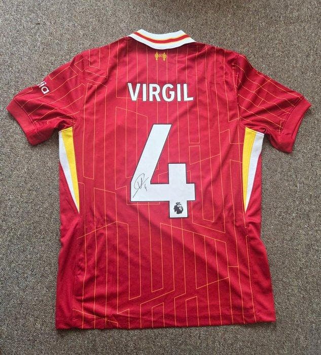 Liverpool - Premier League - Virgil Van Dijk - Voetbalshirt, Collections, Collections Autre