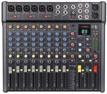 Citronic CMC-14 Mengpaneel 6 Kanalen DSP USB BT PC