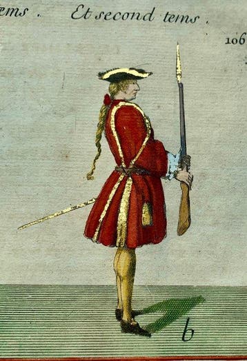 Pierre Jacques François Girard - Fencing. Hand-colored,
