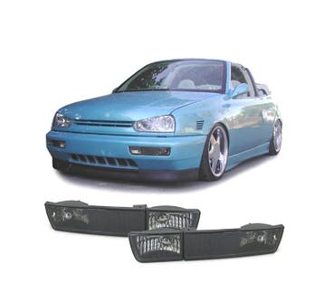 CLIGNOTANTS AVANT GOLF 3 MK III 91-97 FOND NOIR, Autos : Pièces & Accessoires, Verzenden
