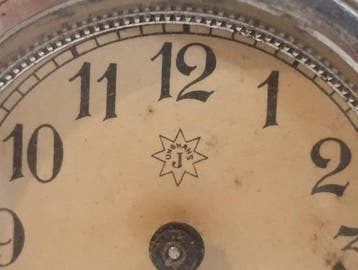 Tafelklok - Junghans - Marmer, Metaal - 1920-1930, Antiek en Kunst