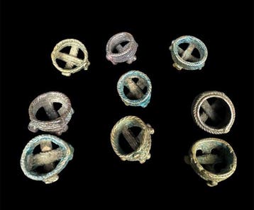 Dogon-amuletten – set - Mali (Zonder minimumprijs)