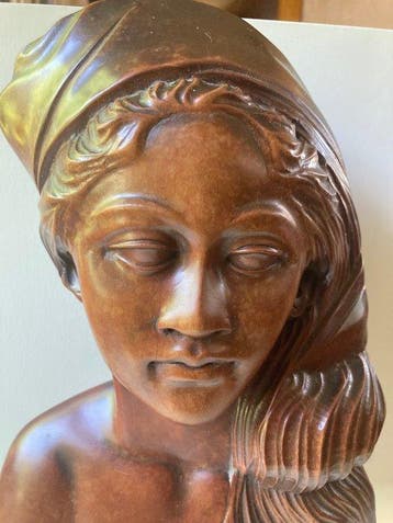 Balinese buste A. Fatimah - Sculpture - Indonésie