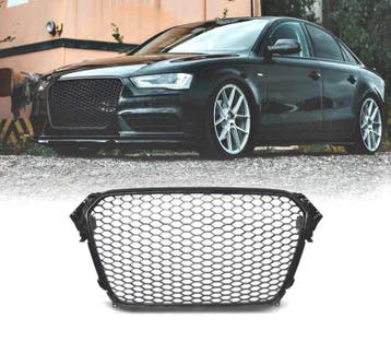 CALANDRE AUDI A4 B8 11-15 NOIR BRILLANT PDC, Verzenden, Nieuw