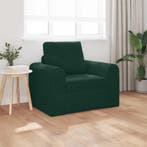vidaXL Slaapbank / zetel Donkergroen 98 x 71 x 83 cm Fluweel, Verzenden, Nieuw