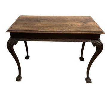 late 19th Century - Tafel - Hout - Console-tafel Cabriole, Antiek en Kunst