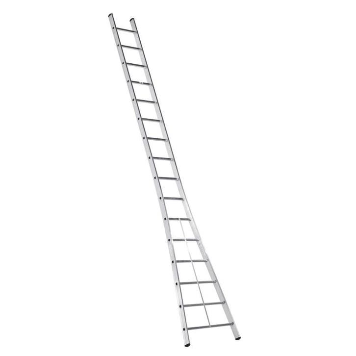 Altrex 1-delige ladder Kibo 1×16 sporten, Doe-het-zelf en Bouw, Ladders en Trappen, Ladder, Nieuw, 4 meter of meer, Ophalen of Verzenden