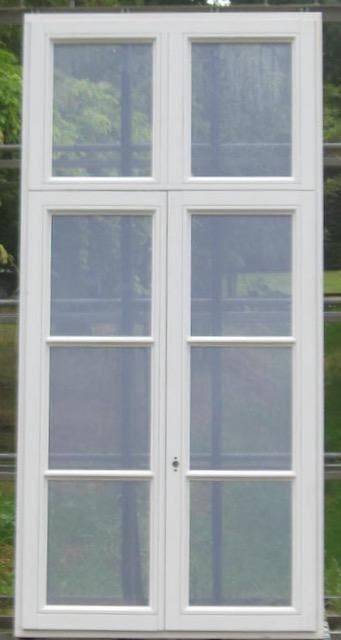 afrormosia houten raam , blokraam , raam , chassis 108 x 225, Ophalen of Verzenden, Raamkozijn