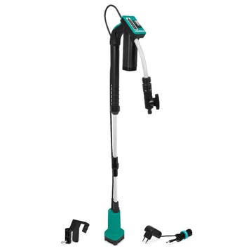 Accu Regentonpomp 12V - 50W | Incl. Accu en oplader, Verzenden, Nieuw
