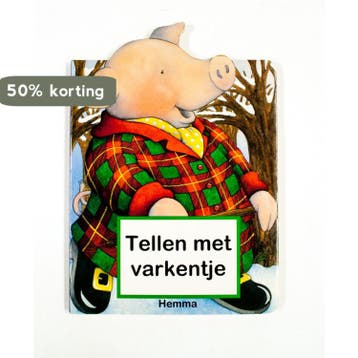 Tellen met varkentje / Vier dierenvriendjes / N5228/2, Verzenden
