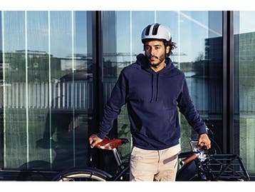 Abus Hud-Y Ace - Fietshelm - Verstelbaar - Race Grey M (54 -, Fietsen en Brommers, Verzenden, Zo goed als nieuw, Abus