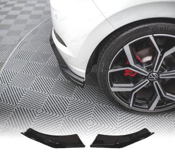 SPLITTERS ARRIÈRE VOLKSWAGEN VW POLO 23- NOIR BRILLANT, Verzenden, Nieuw