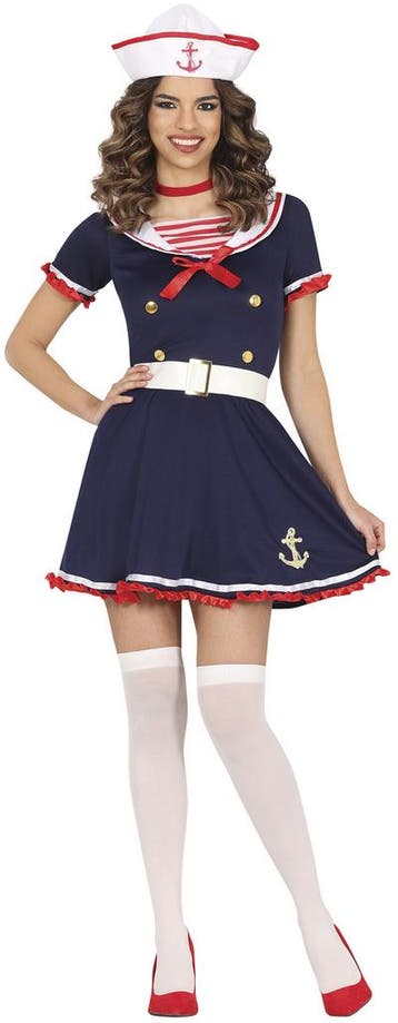 Jurk Dames Matroos, Verzenden, Nieuw