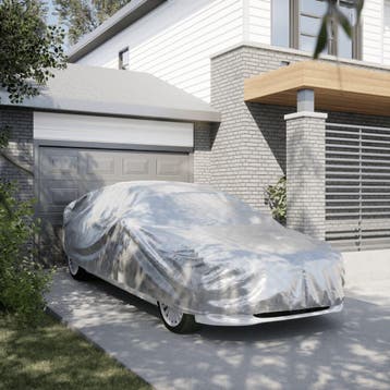 vidaXL Autohoes voor sedan met gespriemen XXL PEVA, Verzenden, Nieuw