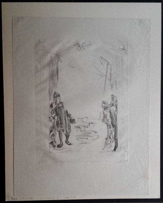 Max Slevogt (1868-1932) - Goethes Faust, Antiek en Kunst, Antiek | Overige Antiek