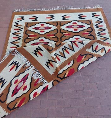 Kelim - 215 cm - 151 cm, Huis en Inrichting, Nieuw