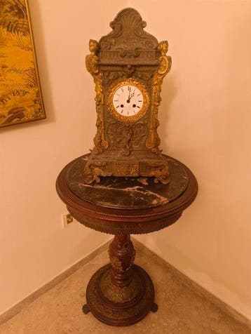 Horloge de table - Métal, Laiton - 1850-1900