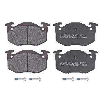 Remblokken Achteras Peugeot 206 Hatchback 2.0 S16 1999-2000, Verzenden
