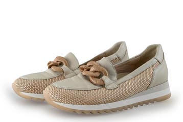 Gabor Loafers in maat 40 Beige, Verzenden, Beige, Overige typen, Gabor