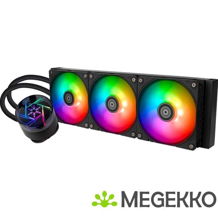Silverstone NovaPeak 360 ARGB Zwart, Computers en Software, Computerkoelers, Nieuw, Verzenden