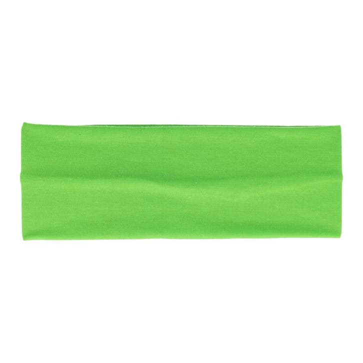 Haarband Stof 8cm - Basic - Groen, Handtassen en Accessoires, Uiterlijk | Haarverzorging
