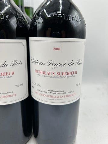 2000 x 6 Epicure Medoc Hubert De Bouard & 2001 x 6 Château