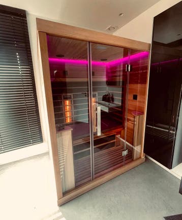 Infralux Vista Pro infraroodcabines | Stop de pijn!, Verzenden, Nieuw, Infrarood, Complete sauna
