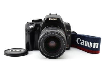 Canon EOS 350D / Kiss Digital N + EF 3.5-5.6/28-80mm II, Audio, Tv en Foto, Nieuw