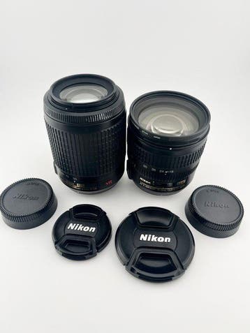 Nikon AF-S DX Nikkor 4-5.6/55-200mm G ED VR + AF-S DX Nikkor, Nieuw