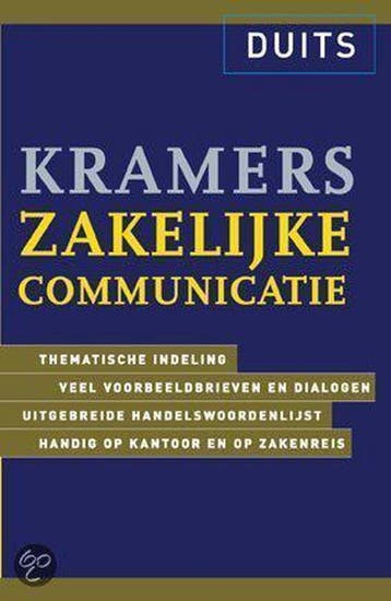Kramers Zakelijke Communicatie Duits - Cottrell, Boeken, Verzenden, Nieuw, Nederlands