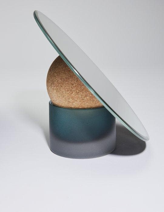 Clémence Birot - Tafelspiegel- Astra 24 - handgeblazen glas, Antiek en Kunst, Kunst | Designobjecten