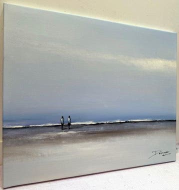 Philippe Deruyver (1971) - Mirage Maritime - Marée Haute sur, Antiquités & Art