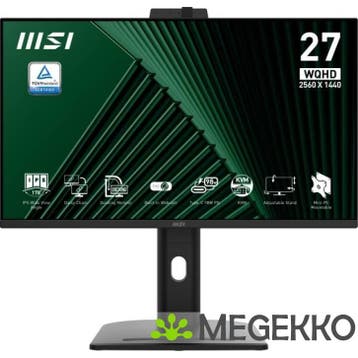 MSI PRO MP275QPDG 27  Quad HD IPS USB C Monitor, Verzenden, Nieuw