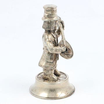 Gena (Manufacturas de Orfebreria) Muzikant - Miniatuur, Antiek en Kunst