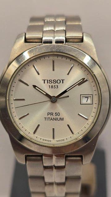 Tissot - PR 50 Titanium Date - Zonder minimumprijs -, Nieuw
