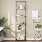 vidaXL Boekenkast Sonoma Eiken 50x33x188,5 cm Bewerkt Hout, Verzenden, Nieuw