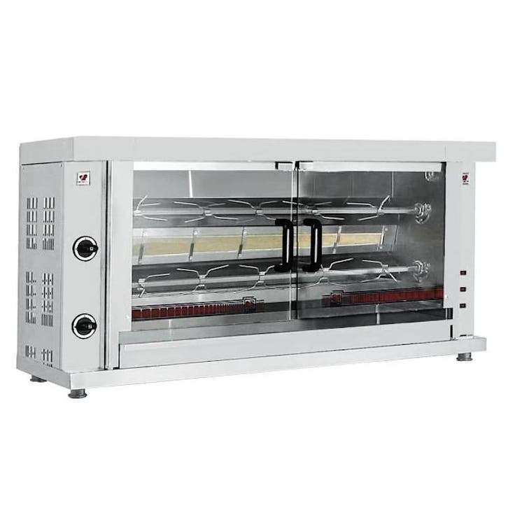 Kippengrill | 2 Spitten | Voor ca. 10 kippen | Gas |, Zakelijke goederen, Horeca | Keukenapparatuur, Nieuw in verpakking, Verzenden