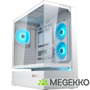 COUGAR Gaming CFV235 Midi Tower Wit, Verzenden