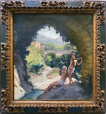 François Charles Baude (1880-1953) - Les Garçons sous le