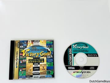 Sega Saturn - Sega International - Victory Goal - Japan, Verzenden, Gebruikt