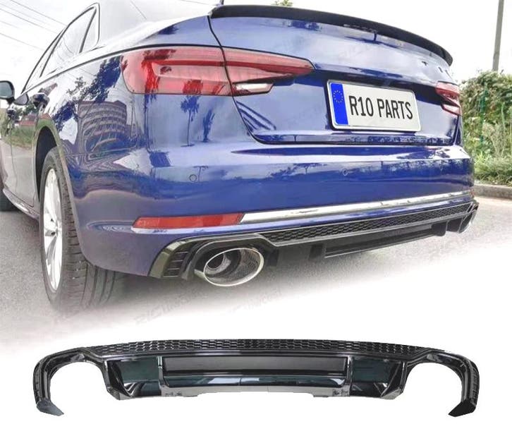 DIFFUSEUR AUDI A4 S LINE 16-19 LOOK RS4, Autos : Pièces & Accessoires, Carrosserie & Tôlerie, Envoi