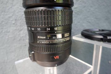 Nikon objectief Nikon AF-s DX nikkor 18-200mm 3.5-5.6 G ED, Nieuw
