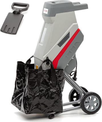 IKRA Elektrische Tuinhakselaar (2500W) - Maak snel komaf..., Gebruikt, Verzenden, Met opvangzak, Viking Choice