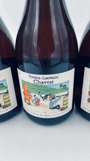 Chavost, Ratafia Champenois - Champagne - 3 Fles (0,75, Verzamelen, Nieuw