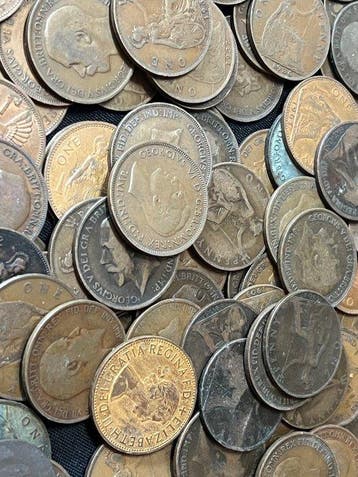 Verenigd Koninkrijk. United Kingdom – Lot de 180 monnaies