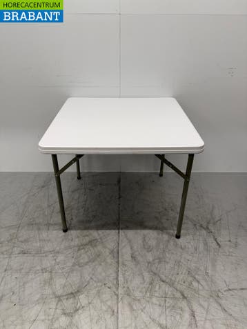 Bolero Opklapbare Kunststof Tafel 86 x 86 x 74 cm Horeca, Ophalen of Verzenden, Nieuw in verpakking