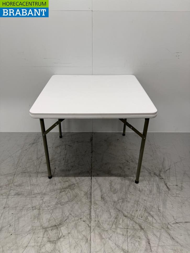 Bolero Opklapbare Kunststof Tafel 86 x 86 x 74 cm Horeca, Zakelijke goederen, Horeca | Meubilair en Inrichting, Ophalen of Verzenden