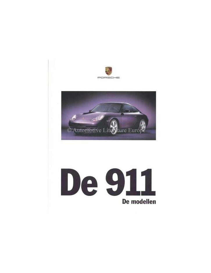 1999 PORSCHE 911 CARRERA HARDCOVER BROCHURE NEDERLANDS, Livres, Autos | Brochures & Magazines
